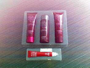 上?；瘖y品吸塑,化妝品吸塑內(nèi)托,植絨化妝品包裝上海廣舟包裝制品