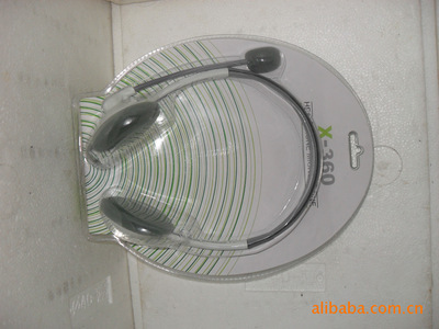 工廠直銷XBOX360游戲小雙邊耳機 頭戴式帶耳麥，吸塑包裝一站式采購指南